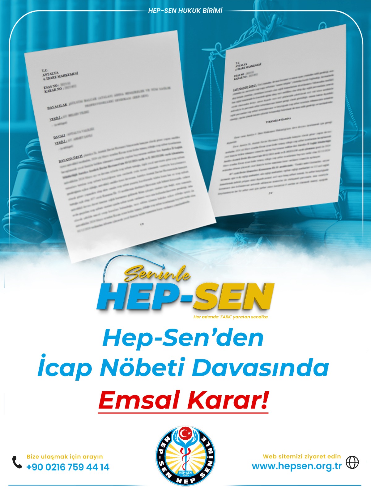Mahkemeden Emsal Karar: İcap Nöbet Ücreti Hemşirenin Hakkıdır